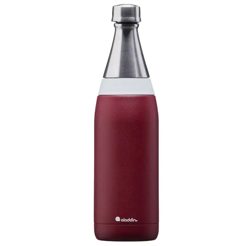 Aladdin Fresco Thermavac Paslanmaz Çelik Su Şişesi 0.60 LT Kırmızı - 1