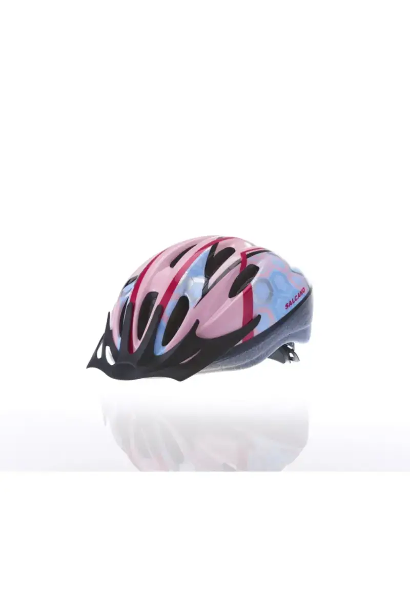 Roxform V10N CE Sertifikalı Ayarlanabilir Yetişkin Scooter Bisiklet Kaskı – Mavi & Pembe (54–58 cm) - 1