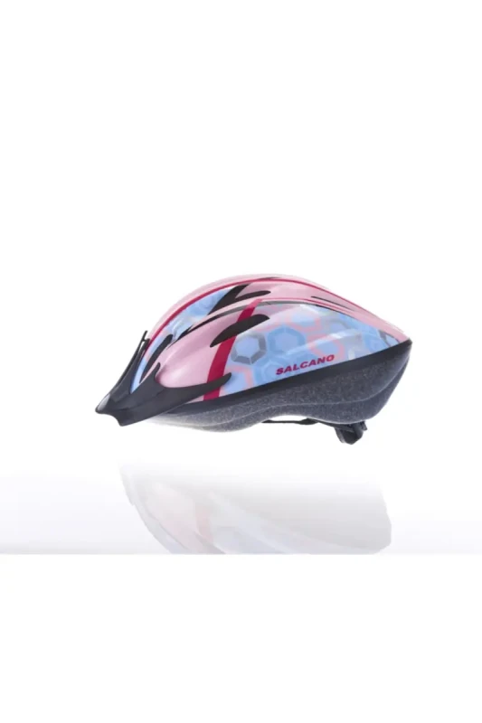 Roxform V10N CE Sertifikalı Ayarlanabilir Yetişkin Scooter Bisiklet Kaskı – Mavi & Pembe (54–58 cm) - 2