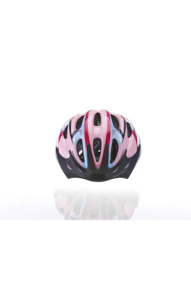 Roxform V10N CE Sertifikalı Ayarlanabilir Yetişkin Scooter Bisiklet Kaskı – Mavi & Pembe (54–58 cm) - 3
