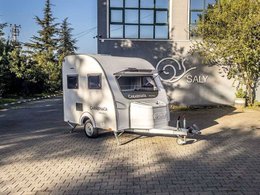 Carabinata Mini Çekme Karavan 2 Yataklı 4 Kişilik Oturma Grubu - 1