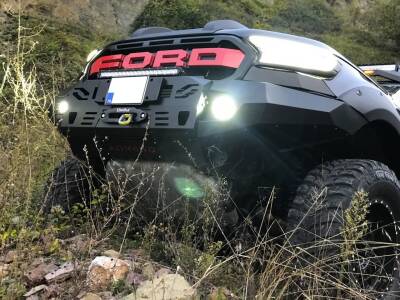 Ford Ranger Off Road Çelik Ön Tampon Koruma Front Bumber 2012-2021 AQM-S50 - 2