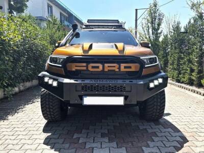 Ford Ranger Off Road Çelik Ön Tampon Koruma Front Bumber 2015- 2021 AQM-M50 - 1