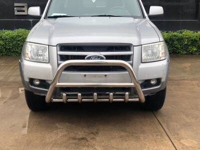Ford Ranger Off Road Krom Karterli Ön Koruma Ön Tampon Koruma Demiri İnformplus Chrome 2006+ PWT03 - 1