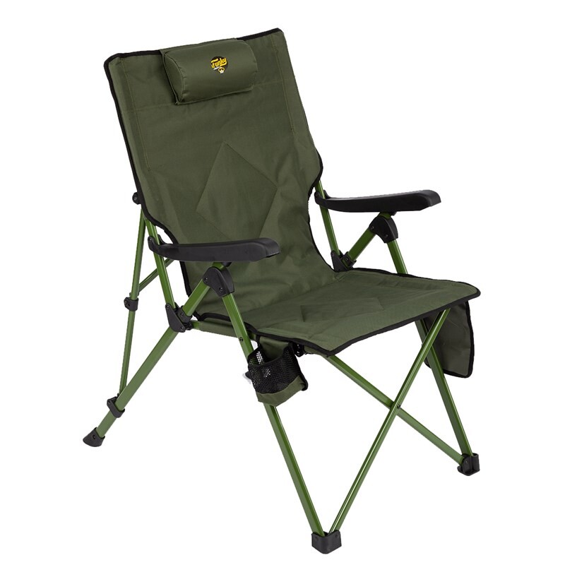 FUNKY CHAIRS Comfort 3 Kademeli Katlanabilir Kamp Sandalyesi - Haki - 1