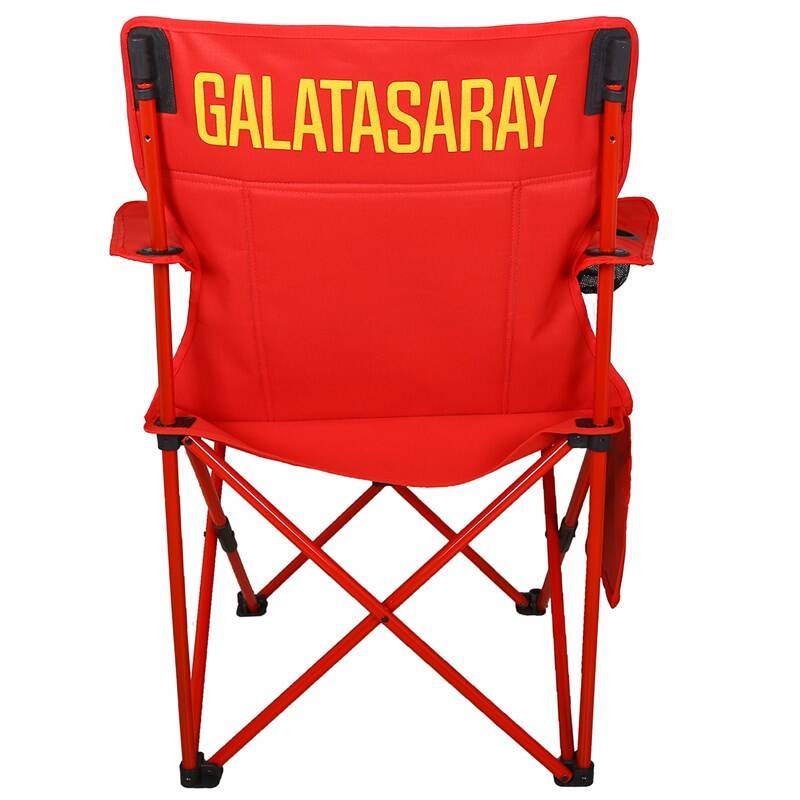 FUNKY CHAIRS Galatasaray Lisanslı Katlanabilir Kamp Sandalyesi Buzluklu - 3