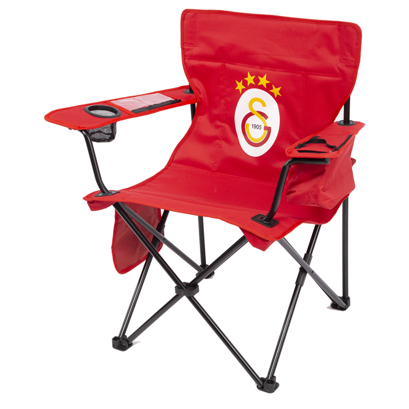 FUNKY CHAIRS Galatasaray Lisanslı Katlanabilir Kamp Sandalyesi Buzluklu - 2