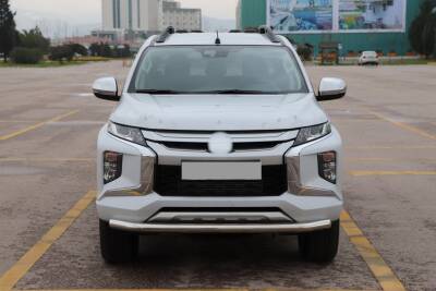 Isuzu Dmax Off Road Ön Tampon Koruma Demiri Krom Tekli Bıyık Tetriplus Chrome 2006+ PST19 - 1