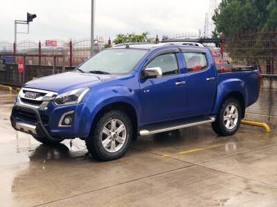 Isuzu Dmax Off Road Poliüretan Ön Koruma Ön Tampon Koruma Demiri Amazonplus Black 2006+ PWT16 - 2