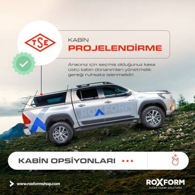 Kabin Projelendirme Pickup Camlı Kabin Ruhsata İşletme - 1