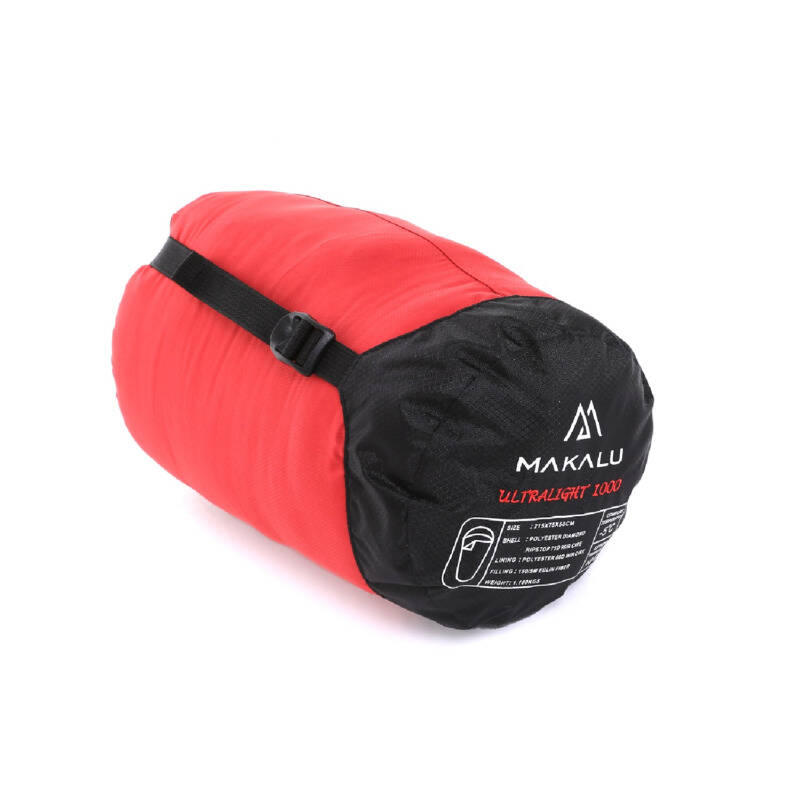 Makalu Ultralight 1000 -5 Uyku Tulumu Kırmızı Right - 3