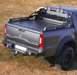 Mercedes X-Class Off Road Arka Tampon Koruma Rear Bumper 2017-2021 AQM-S20 - AQM4WD