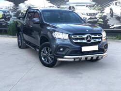Mercedes X-Class Off Road Krom Ön Koruma Ön Tampon Koruma Demiri Krom Glocity Chrome 2017+ PST23 - 3