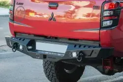Mitsubishi L200 Off Road Arka Tampon Koruma Rear Bumper 2007-2021 AQM-S20 - 1