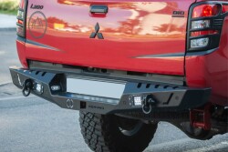 Mitsubishi L200 Off Road Arka Tampon Koruma Rear Bumper 2007-2021 AQM-S20 - 1