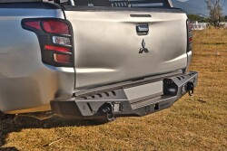 Mitsubishi L200 Off Road Arka Tampon Koruma Rear Bumper 2007-2021 AQM-S20 - 2