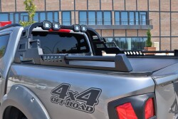 Mitsubishi L200 Off Road Metal Işıklı Rollbar 2007-2021 AQM-X10 - AQM4WD