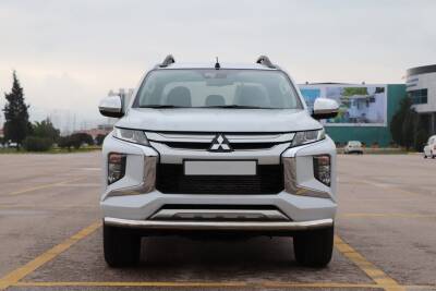 Mitsubishi L200 Off Road Ön Tampon Koruma Demiri Krom Tekli Bıyık Tetriplus Chrome 2007+ PST19 - 1