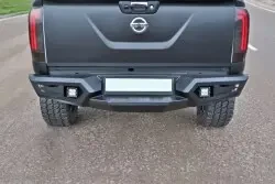 Nissan Navara Off Road Arka Tampon Koruma Rear Bumper 2010-2021 AQM-M20 - 2