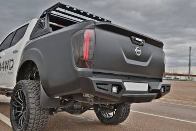 Nissan Navara Off Road Arka Tampon Koruma Rear Bumper 2010-2021 AQM-M20 - 1