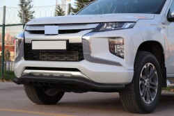 Nissan Navara Off Road Saclı Ön Koruma Ön Tampon Koruma Demiri Siyah Gloplus Black 2006+ PST22 - AQM4WD