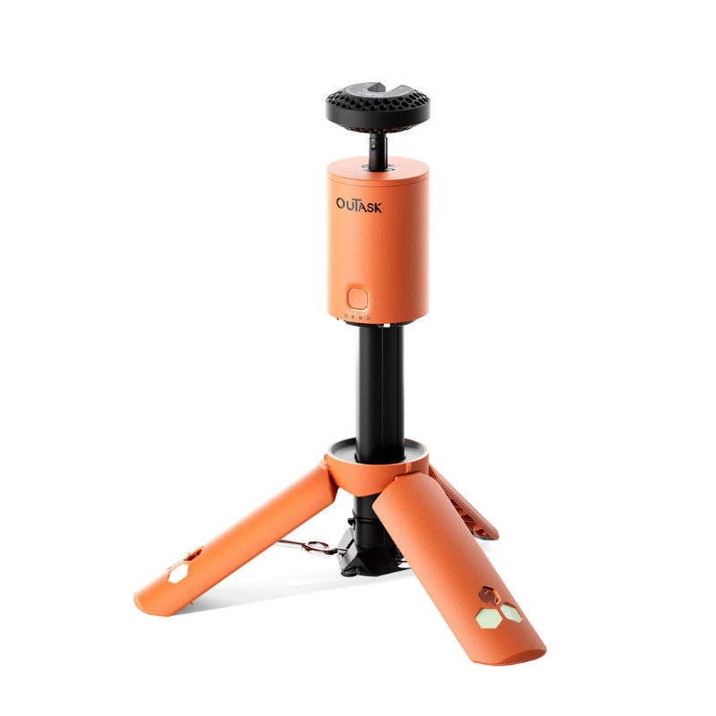 OUTASK Teleskopik Taşınabilir Şarjlı Kamp ve Balıkçı Feneri, Katlanabilir, Manyetik, 12000mAh Bataryalı, Powerbank Özellikli, Su Geçirmez, LED 720° Aydınlatma, Kamp Lambası, El Feneri - 19
