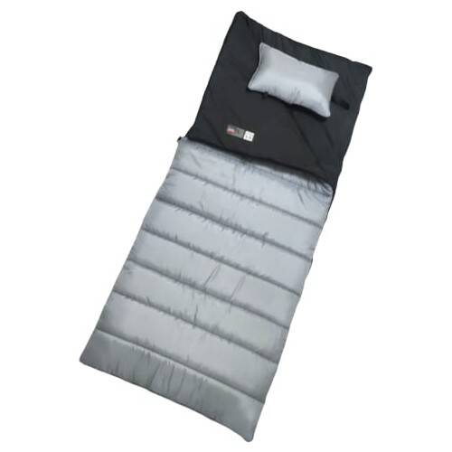ROX576 RX-18 350 Gr Yastıklı Battaniye Tipi Uyku Tulumu Gri - 1