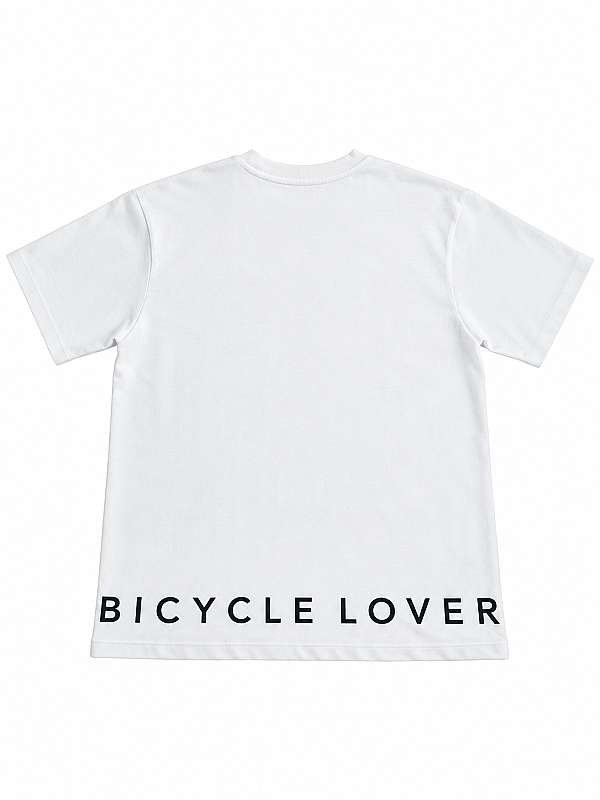 Roxform Bicycle Lover Baskılı Oversize Tişört | Unisex Bisiklet Tişörtü | %100 Pamuk - 7