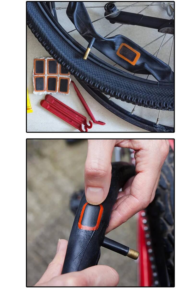 Roxform Bisiklet Lastik Tamir Yama Seti Hızlı Bakım Kiti– 24’lü XBYC 9010 M48 - 5