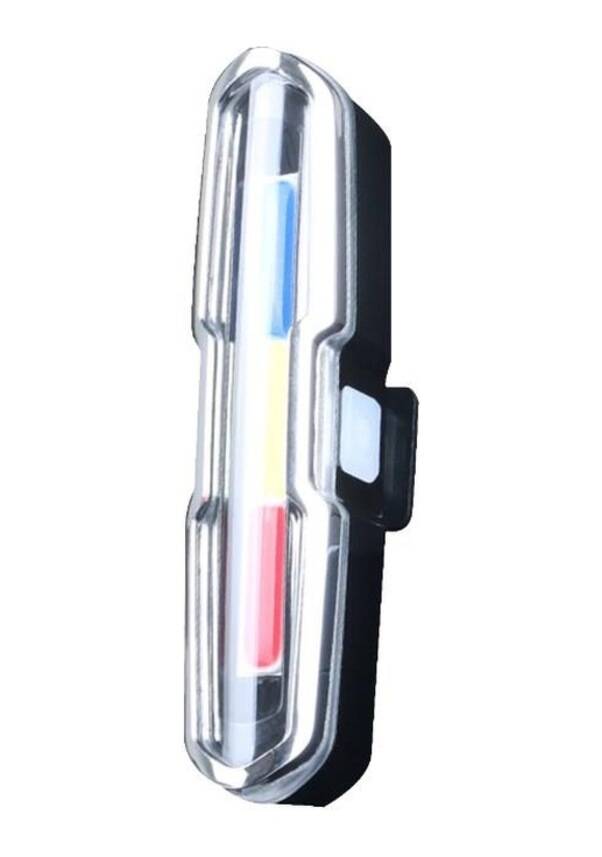 Roxform Bisiklet USB Şarjlı Led Işık Çakar Arka Lamba XBYC 6017-3 - 10