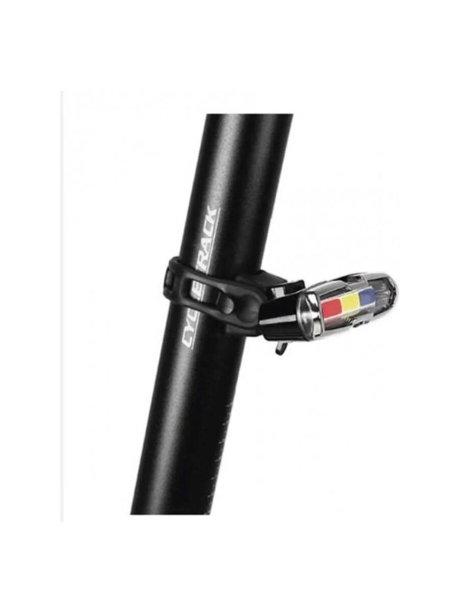 Roxform Bisiklet USB Şarjlı Led Işık Çakar Arka Lamba XBYC 6017-3 - 2