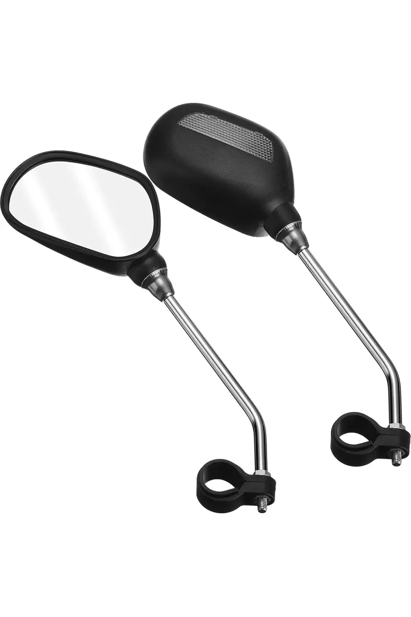 Roxform Bisiklet Ve Elektrikli Bisiklet Reflektörlü Kelepçeli Ayna Bisiklet Aynası JY-102 Mirror - 1