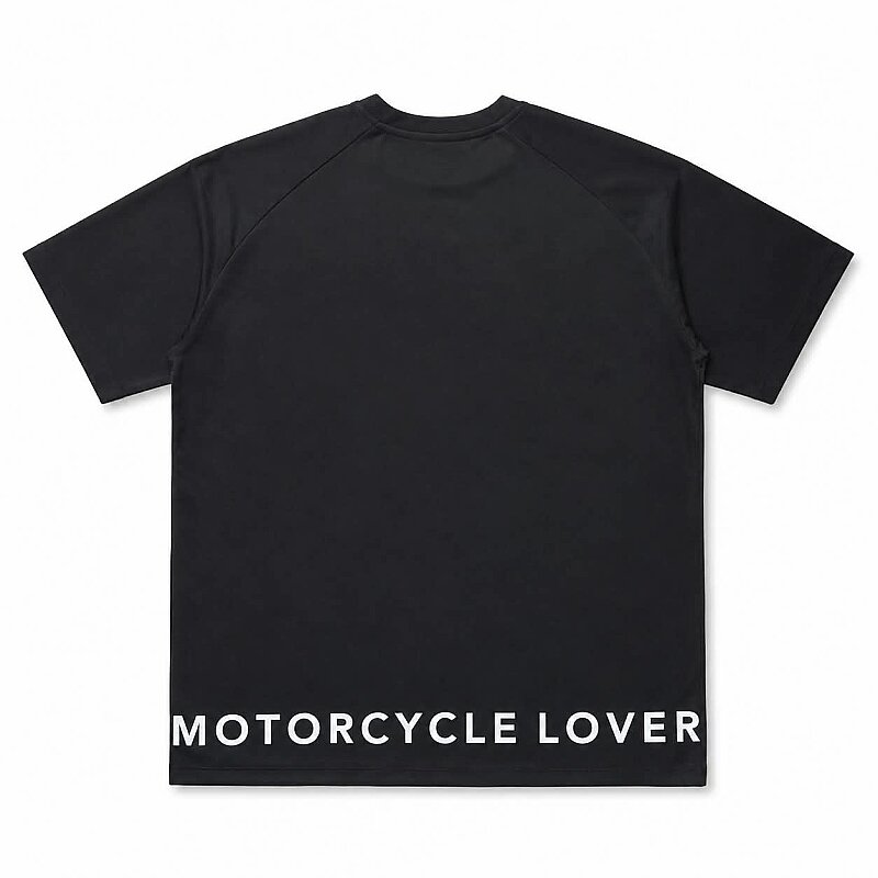 Roxform Motorcycle Lover Baskılı Oversize Tişört | Unisex Bisiklet Tişörtü | %100 Pamuk - 3