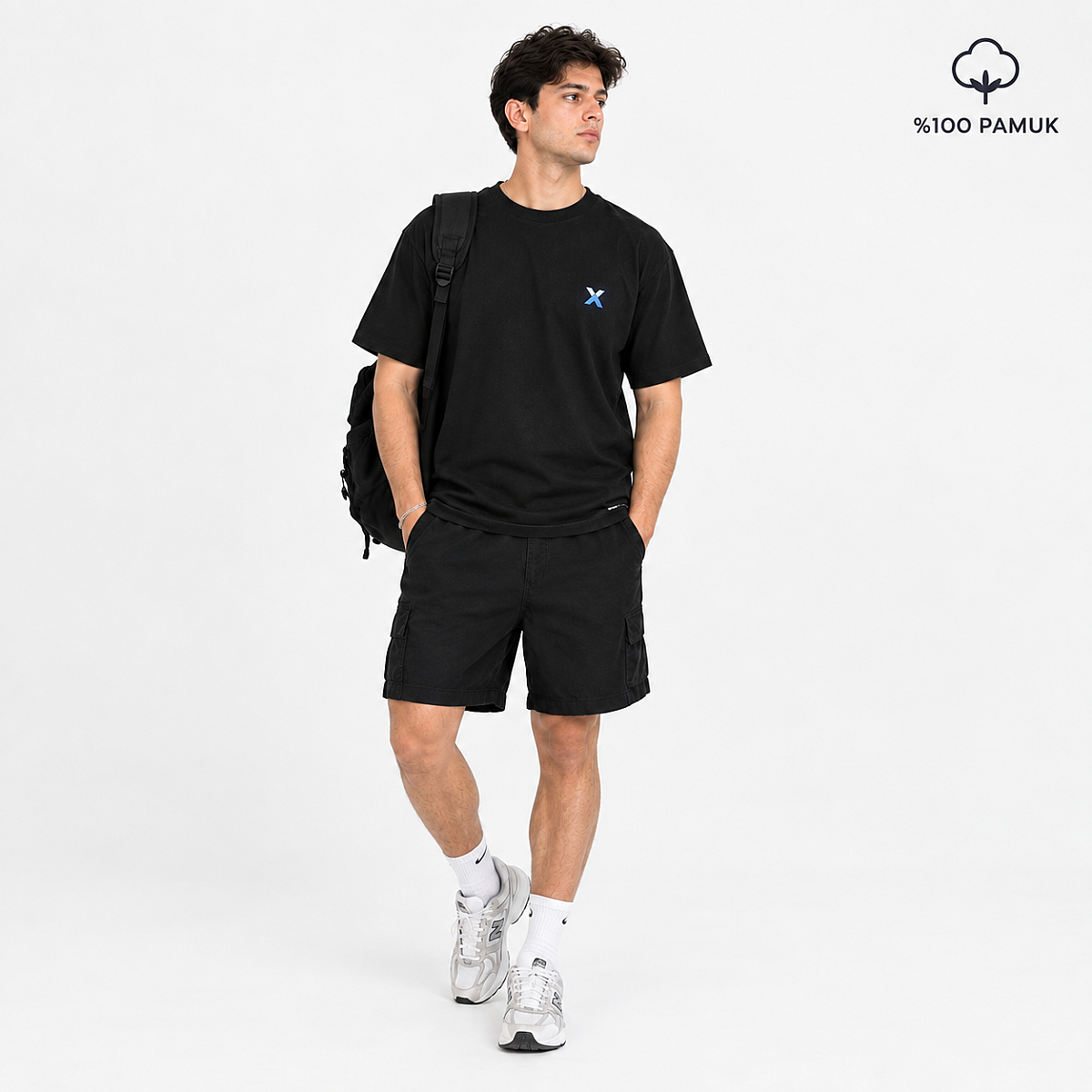 Roxform Motorcycle Lover Baskılı Oversize Tişört | Unisex Bisiklet Tişörtü | %100 Pamuk - 5