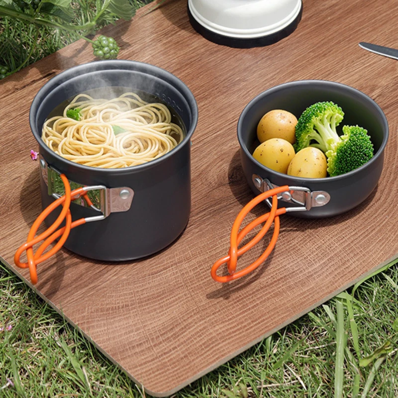 Roxform Nomad 01 Kamp Tencere Seti – Hafif ve Kompakt Kamp Seti - 9