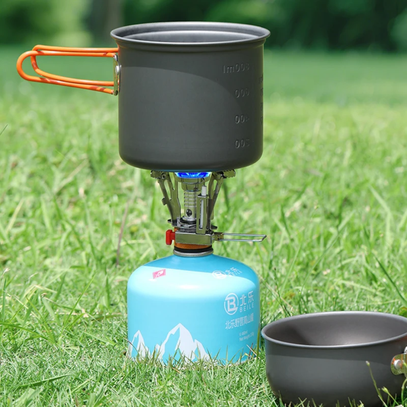 Roxform Nomad 01 Kamp Tencere Seti – Hafif ve Kompakt Kamp Seti - 10