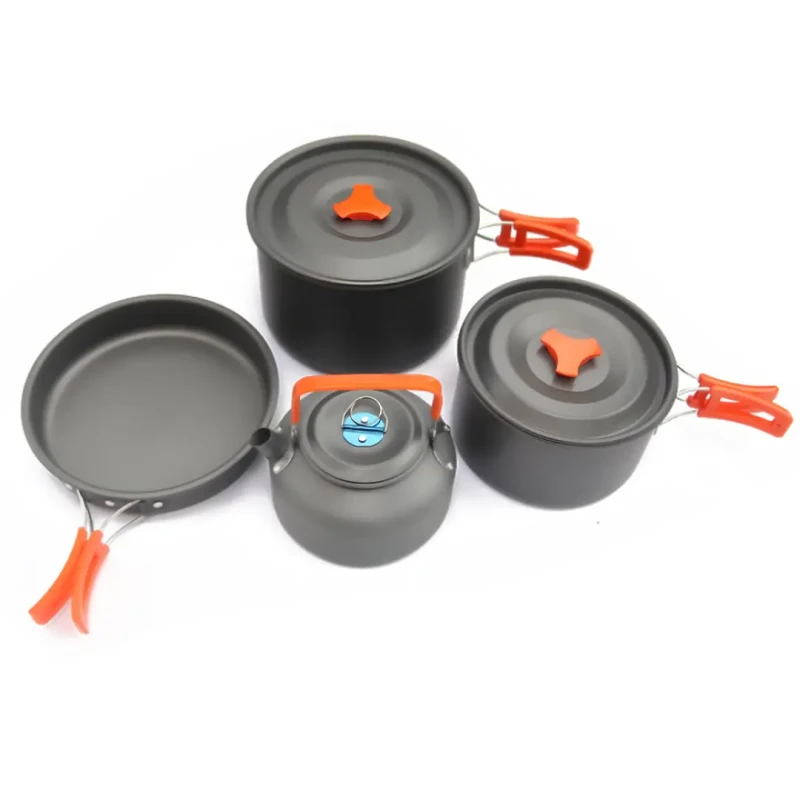 Roxform Nomad 03 Kamp Tencere Seti – 4 Kişilik Çok Fonksiyonlu Set - 6