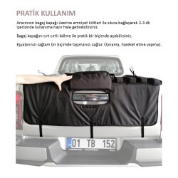 ROXFORM Pick-Up Tampon Bisiklet Taşıyıcısı Bisiklet Taşıma Aparatı 4 lü - 4