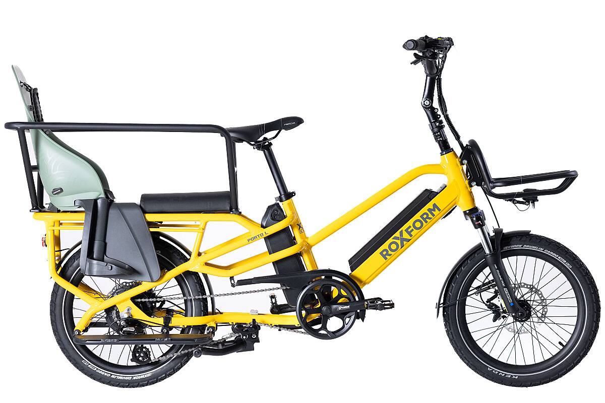 Roxform Porto L Çift Bataryalı Elektrikli Kargo Bisikleti Bafang Hub Motor 60Nm Tork Uzun Menzil - 5