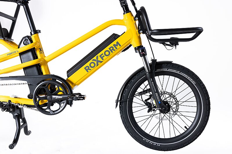 Roxform Porto L Çift Bataryalı Elektrikli Kargo Bisikleti Bafang Hub Motor 60Nm Tork Uzun Menzil - 6