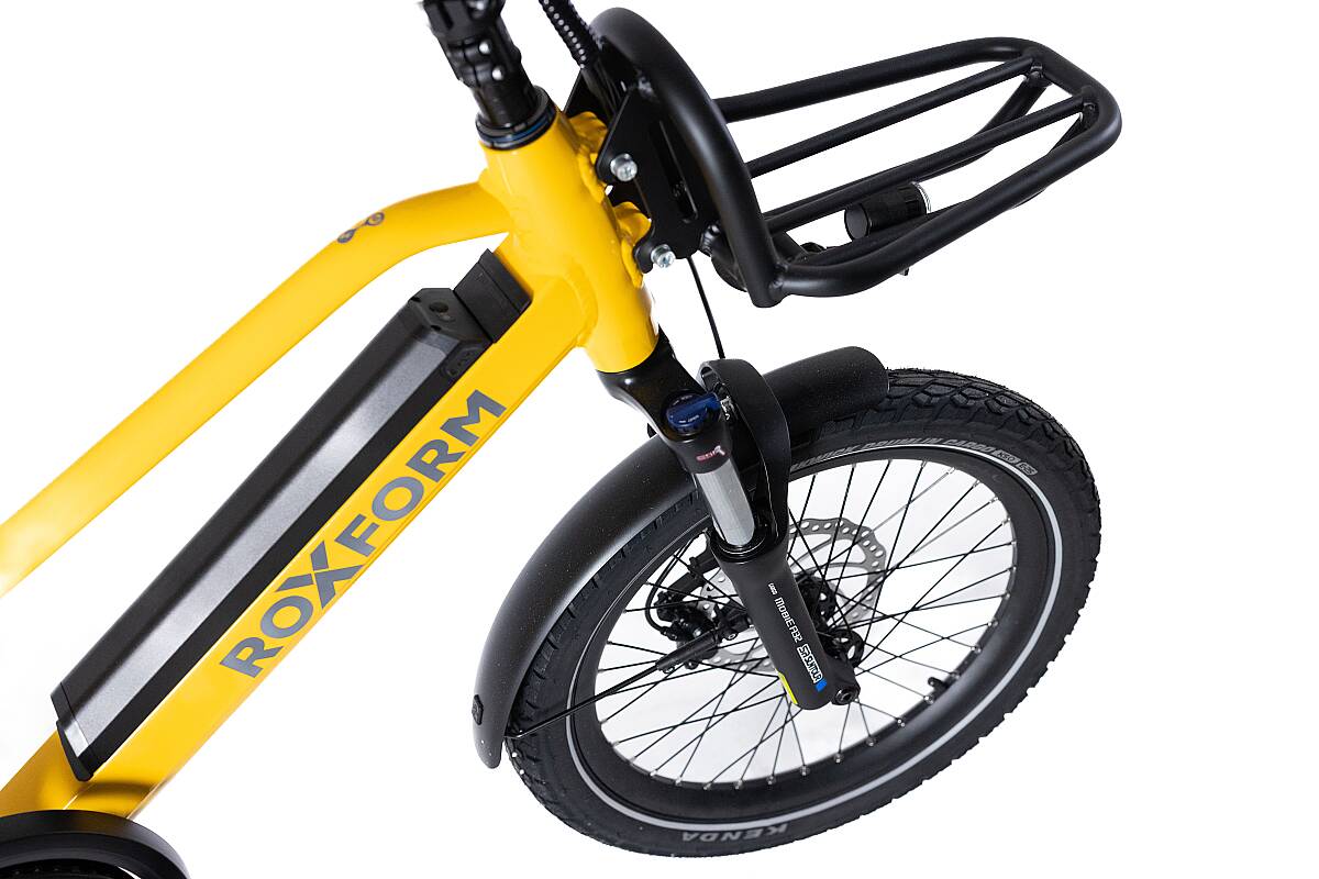 Roxform Porto L Çift Bataryalı Elektrikli Kargo Bisikleti Bafang Hub Motor 60Nm Tork Uzun Menzil - 8