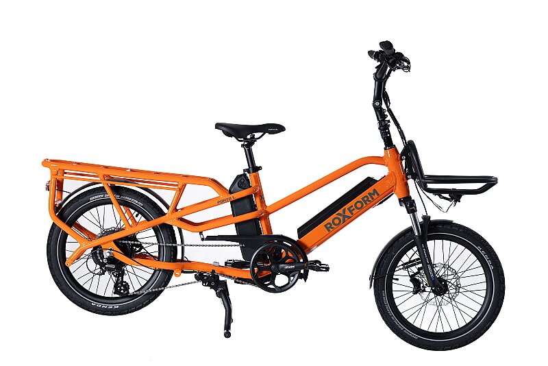 Roxform Porto L Çift Bataryalı Elektrikli Kargo Bisikleti Bafang Hub Motor 60Nm Tork Uzun Menzil - 9