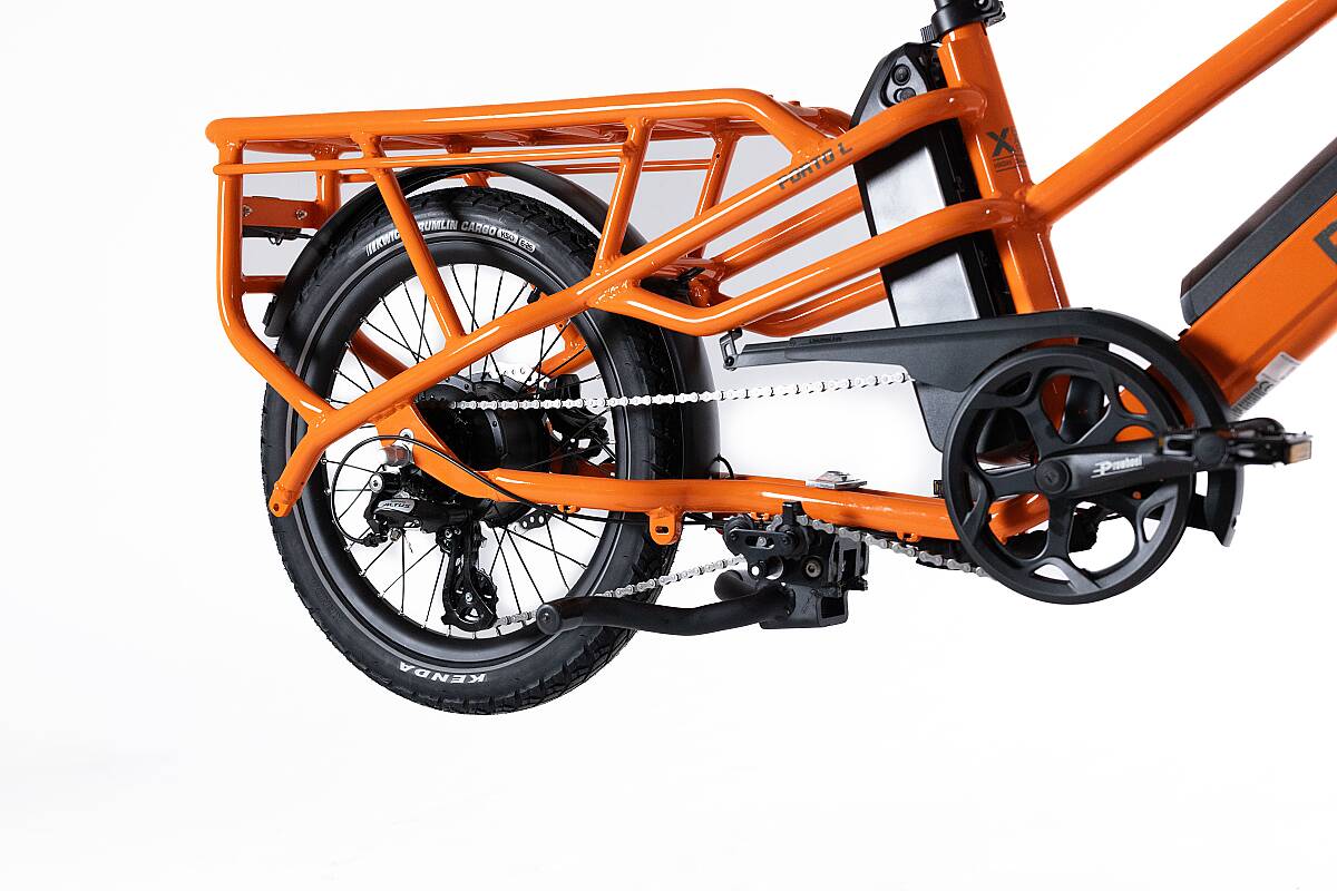 Roxform Porto L Çift Bataryalı Elektrikli Kargo Bisikleti Bafang Hub Motor 60Nm Tork Uzun Menzil - 12