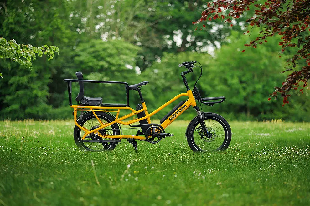 Roxform Porto L Çift Bataryalı Elektrikli Kargo Bisikleti Bafang Hub Motor 60Nm Tork Uzun Menzil - 3