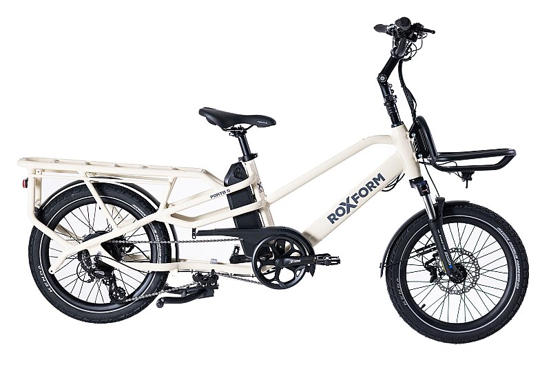 Roxform Porto S Elektrikli Bisiklet Kargo Bisikleti Alüminyum 13Ah Shimano Altus, Hidrolik Disk Fren - 2
