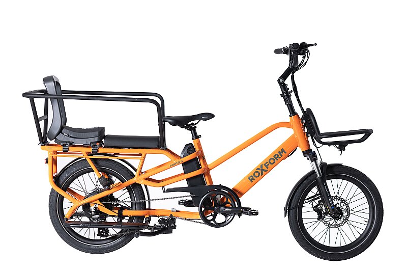 Roxform Porto S Elektrikli Bisiklet Kargo Bisikleti Alüminyum 13Ah Shimano Altus, Hidrolik Disk Fren - 7