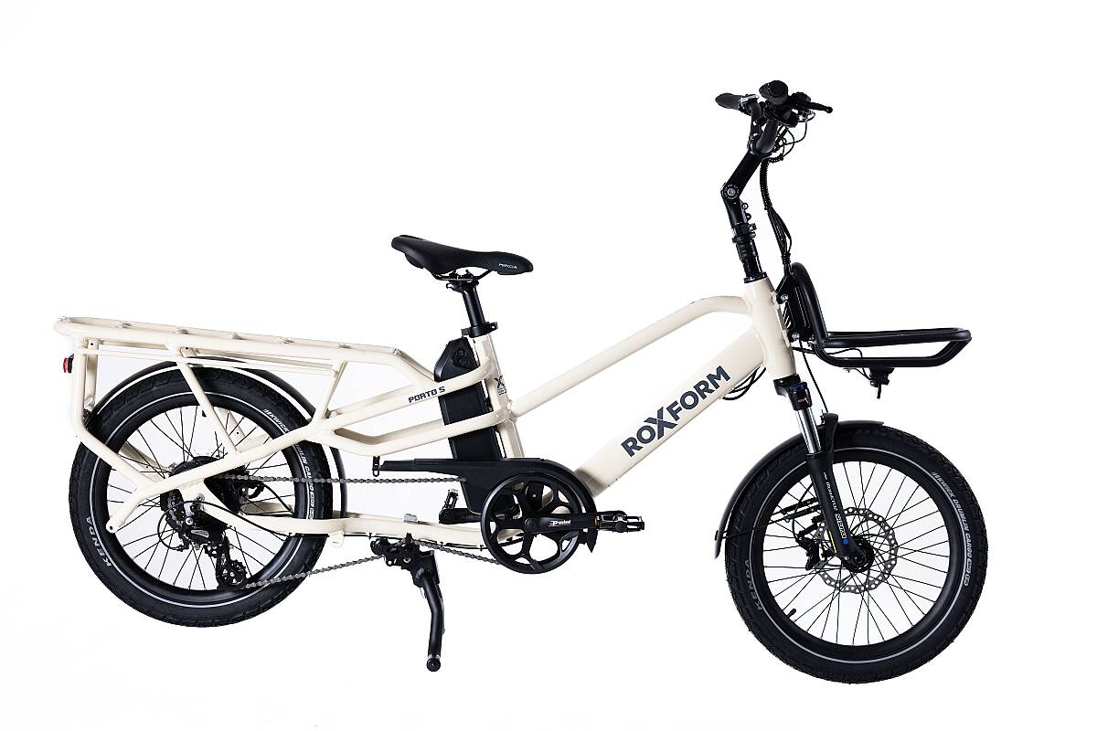 Roxform Porto S Elektrikli Bisiklet Kargo Bisikleti Alüminyum 13Ah Shimano Altus, Hidrolik Disk Fren - 16