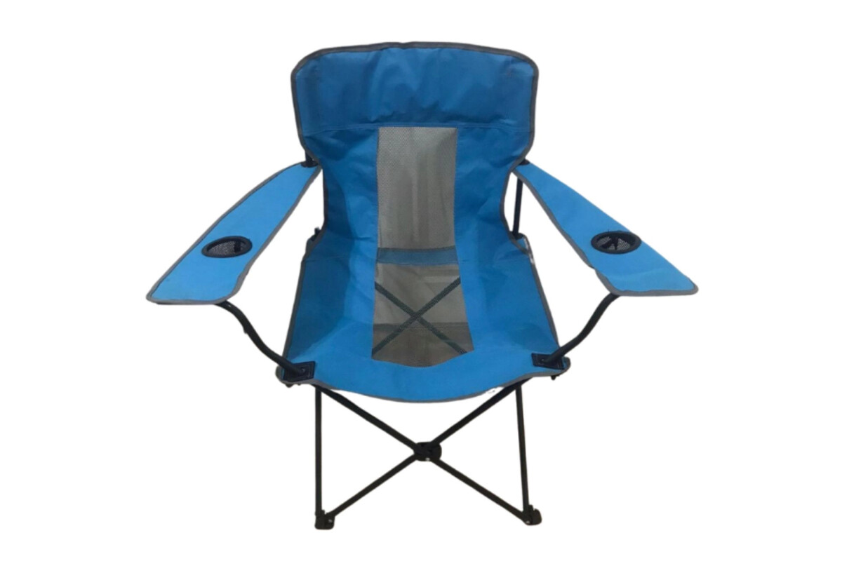 Roxform PP Summer Kamp Sandalyesi Mavi Fileli - Roxform