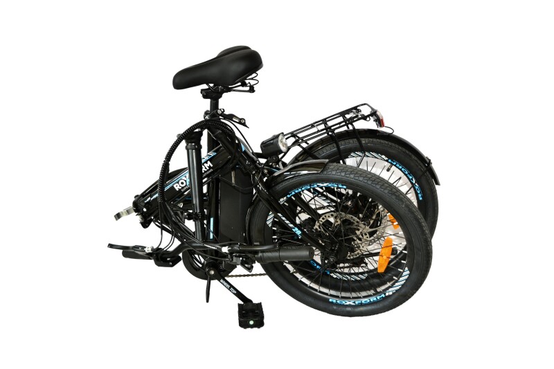 Roxform R-100 Elektrikli Katlanabilir Bisiklet 20 İnç Şehir Bisikleti - 49