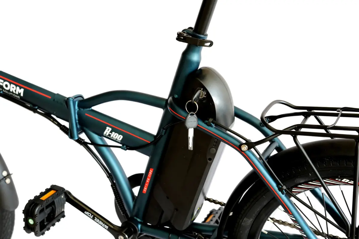 Roxform R-100 Elektrikli Katlanabilir Bisiklet 20 İnç Şehir Bisikleti - 53